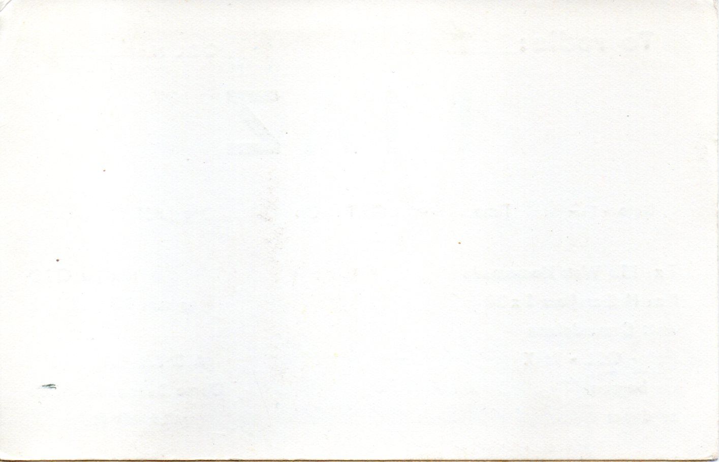 Back of QSL card I1AZ