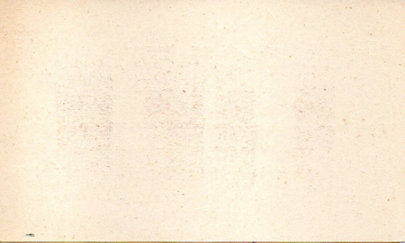 Back of QSL card I1IZ