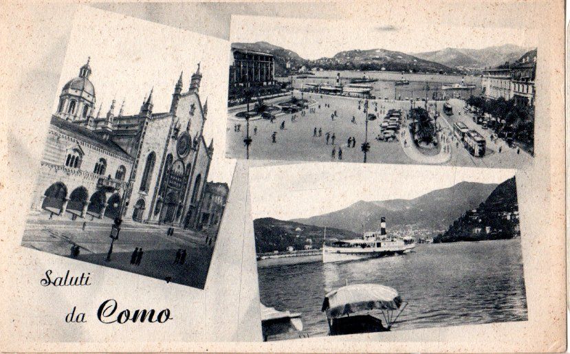 Back of QSL card I1MS