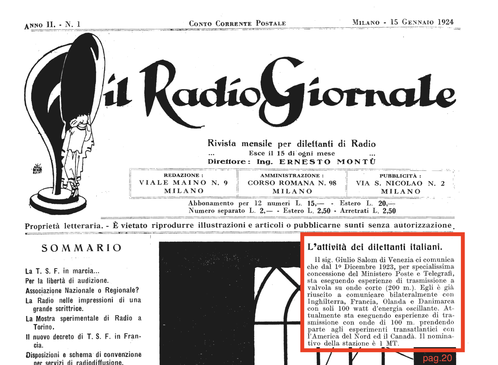 1MT First Amateur License (1923)